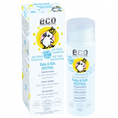 Eco cosmetics Baby en Kids Zonnecréme SPF 50